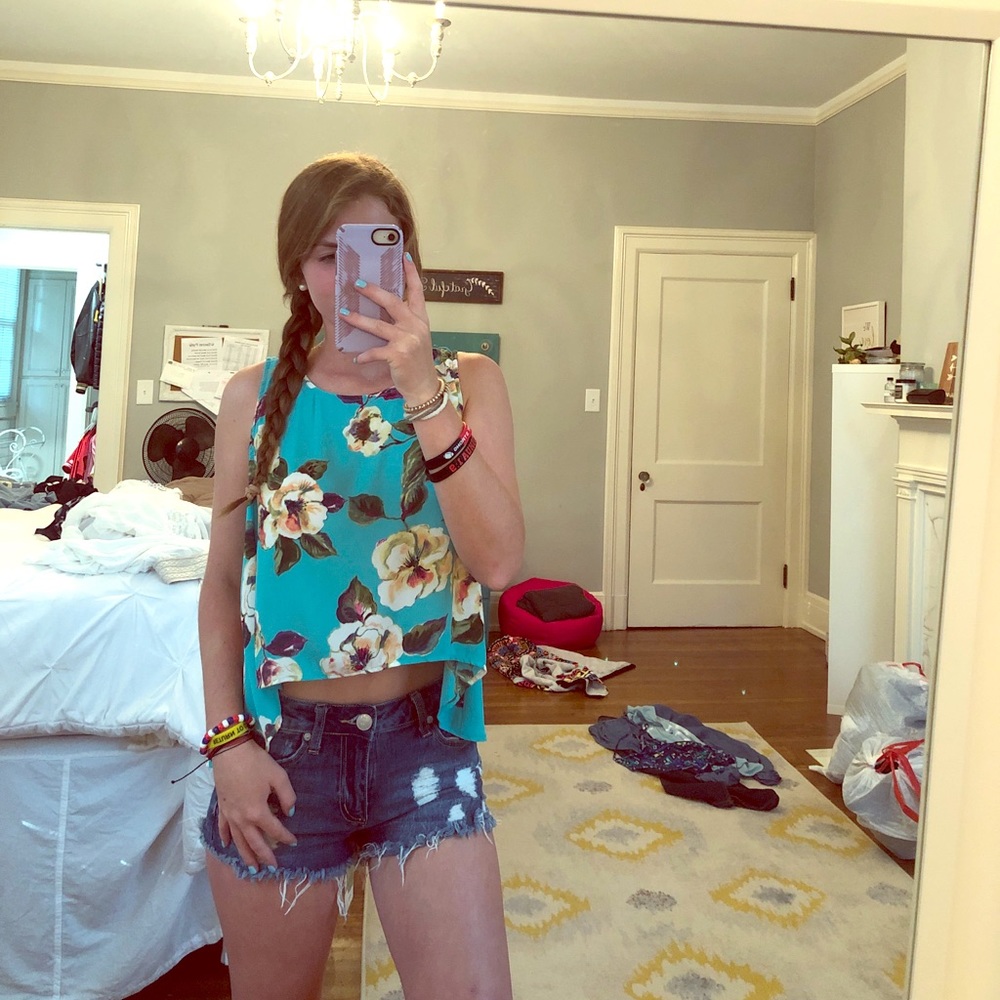 Flowered Tanktop